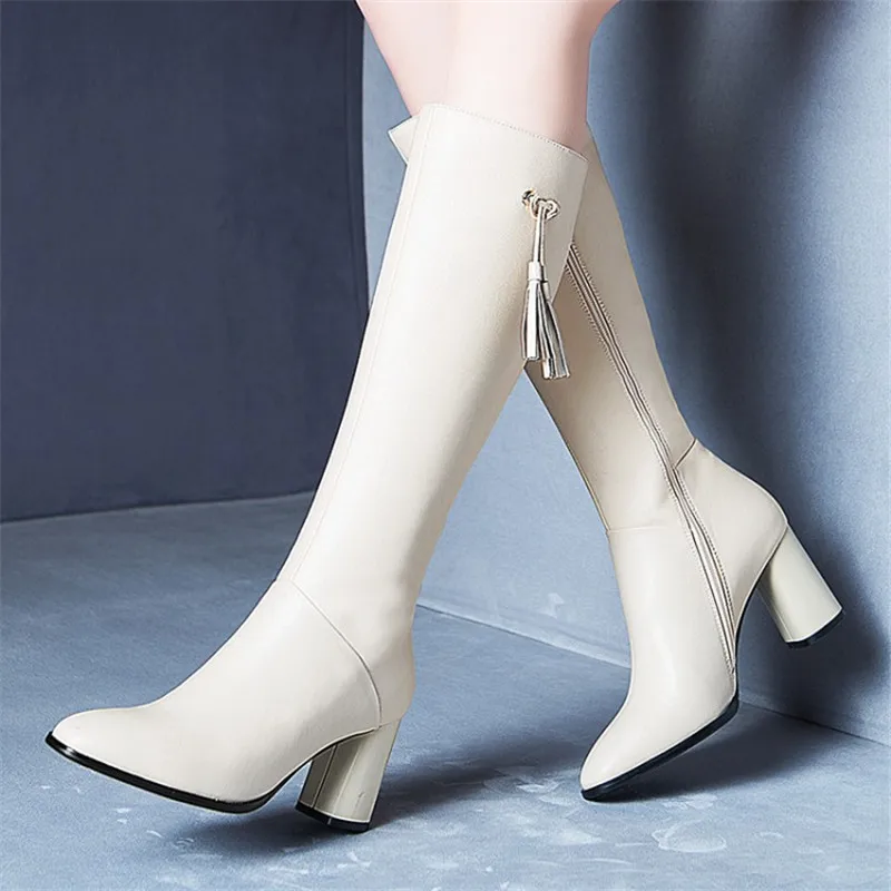 Los Alto 2019 Tacón Plus E Tubo Invierno Beige Botas Terciopelo De Niños 0406 Nueva Otoño Cx7PqwfHCz