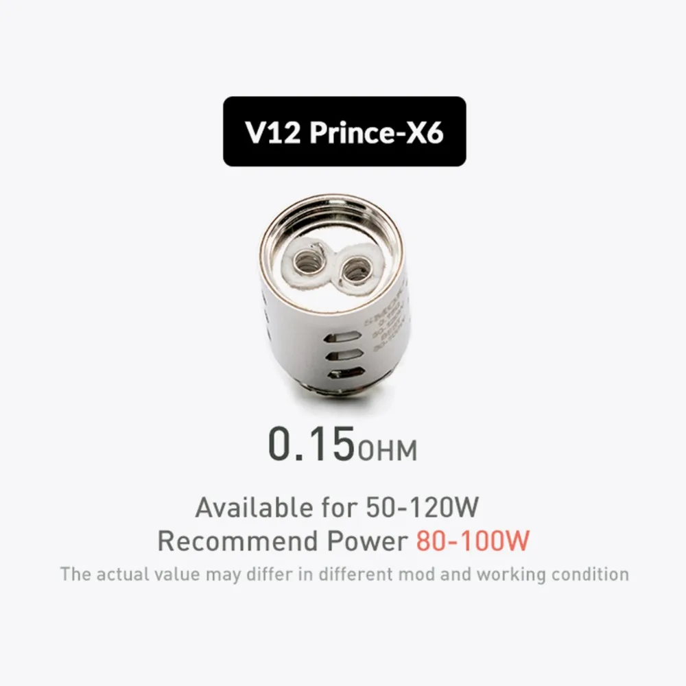 3 шт./V12 Prince катушка Volcanee M4 Q4 X6 T10 сердечник для V12 бак атомайзера сменные головки