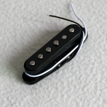 

A set of white black single coil electric guitar pickups SSS