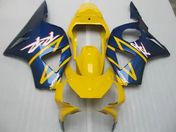 

Motorcyle Fairing Kit for HONDA CBR900RR 954 02 03 CBR 900RR 2002 2003 CBR900 ABS Yellow blue Fairings set+7gifts HH24