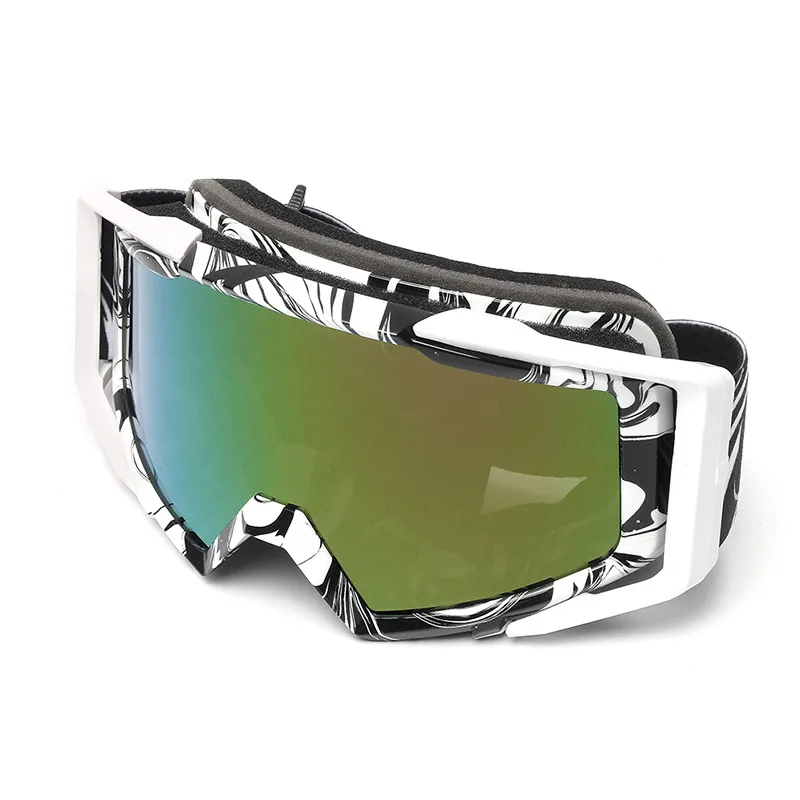 Triclicks, новые мотоциклетные очки для взрослых, защитные очки, очки для мотокросса, велосипедные очки, очки с животным принтом, ветрозащитные маски для лица - Цвет: L