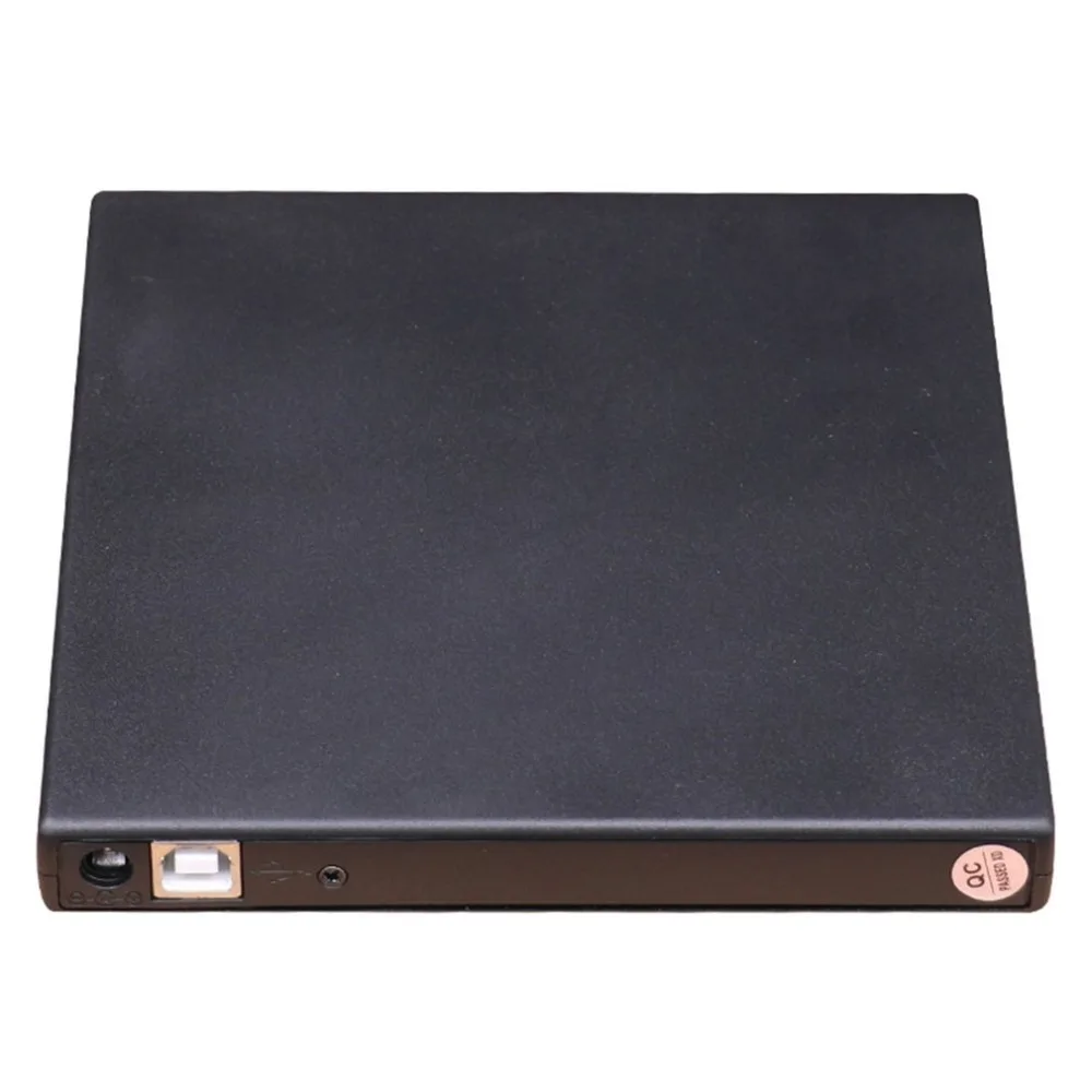 Portable Size Plug& Play External Drive USB 2.0 Burner CD+RW DVD Reader ROM CD Writer Suitable For Mac for Win7/8/10