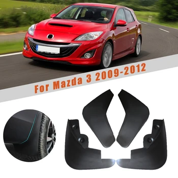 

Car Front Rear Mud Flaps For Mazda 3 Hatchback 2009 2010 2011 2012 Splash Guards for Fender Mudguards Mudflaps