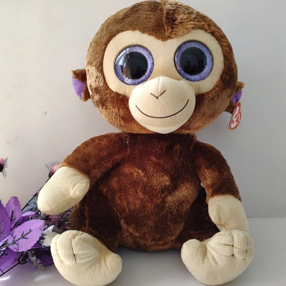 TY BEANIE BOOS collection 1PC 40CM roscoe dog slick fox hennie rooster unicorn coconut monkey rufus dog fantasia unicorn