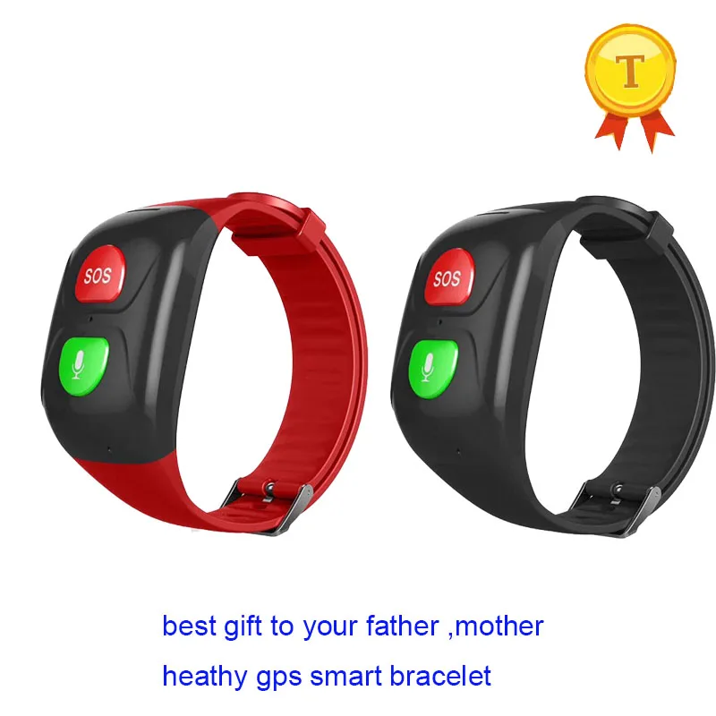 

2019 New Product elderly Waterproof smart wrist watch GPS Positioning Smart band With sos call answer Heart Rate Blood Pressure