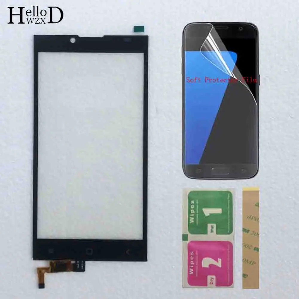 

Mobile Touch Screen Digitizer Panel For Prestigio Grace Q5 PSP5506 DUO PSP5506 PSP 5506 DUO Touch Screen Sensor Front Glass Gift