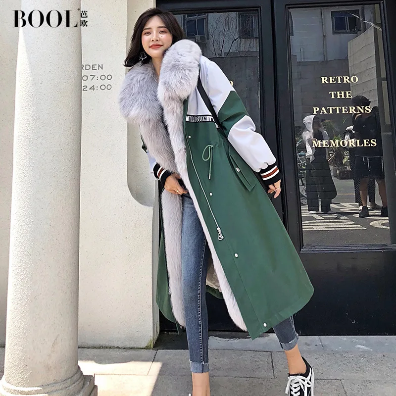 

Haining the new 2018 sent to overcome long fox collars removable feather coat whom bladder fur coat