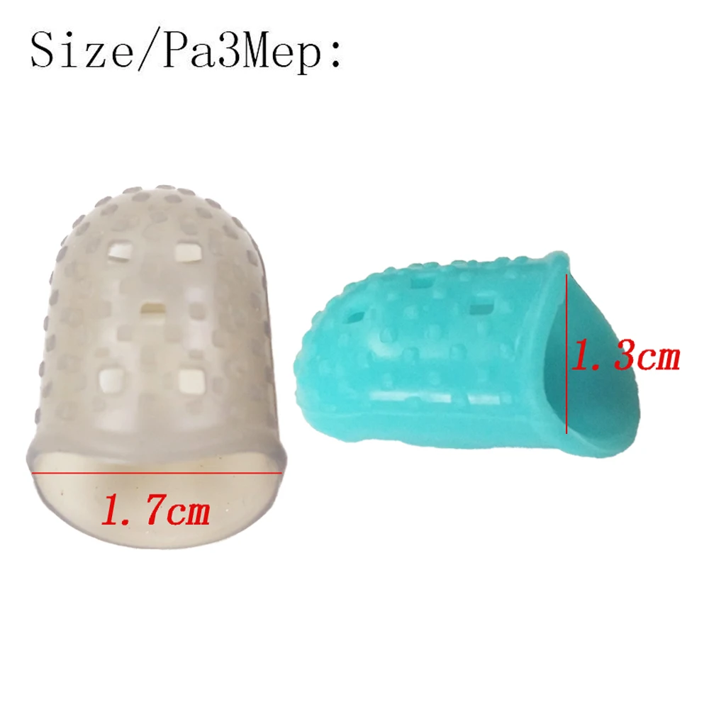 10 шт. Мягкие силиконовые наперсток выдолбленные дышащие палочки протектор DIY Швейные аксессуары для рукоделия