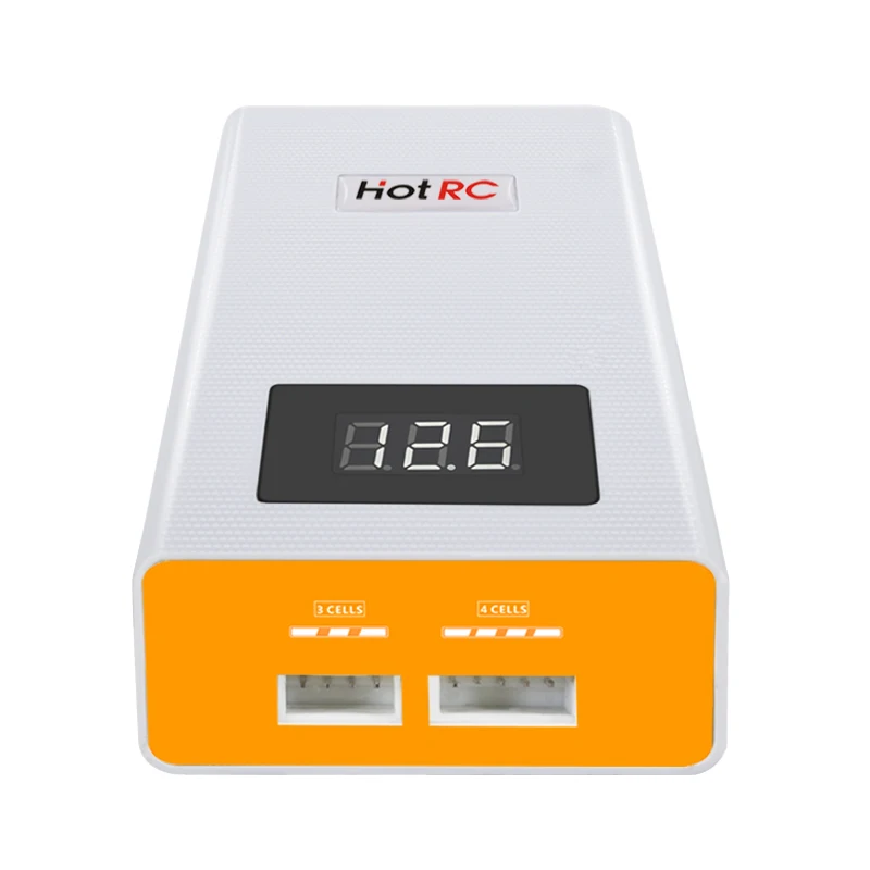 Hotrc A400 цифровой 3S 4S 3000 мАч RC Lipo батарея баланс зарядное устройство с светодиодный экран Быстрая зарядка Dis зарядное устройство для RC квадрокоптера
