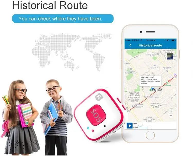 best gps tracker for car Kids GPS Tracker Child Mini GPS Locator Personal Real Time Tracking RF-V28 WIFI GPS LBS AGPS Tracking Two Way Calls Fall Alarm tracking device