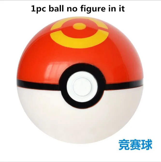 Высокое качество 7 см Pet Elf Ball Pokemones pokebball с 2,5-3 см фигурками игрушки могут мечта мебель для спальни для детей подарок - Цвет: M-1 no figure