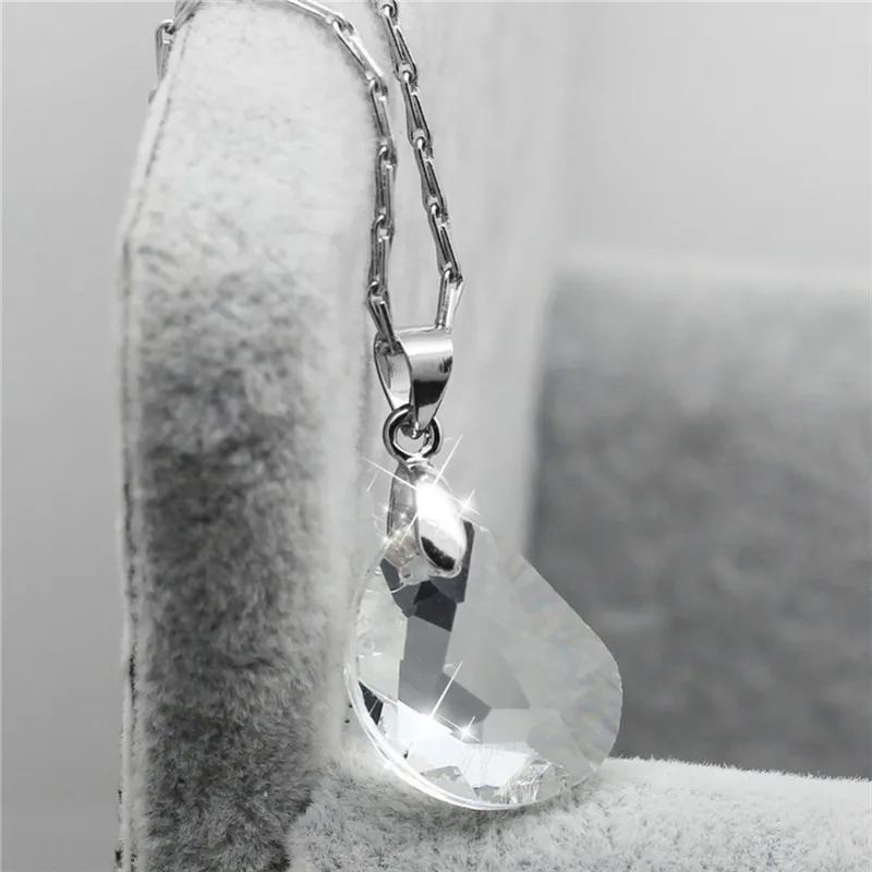 bean crystal earring necklace set (2)
