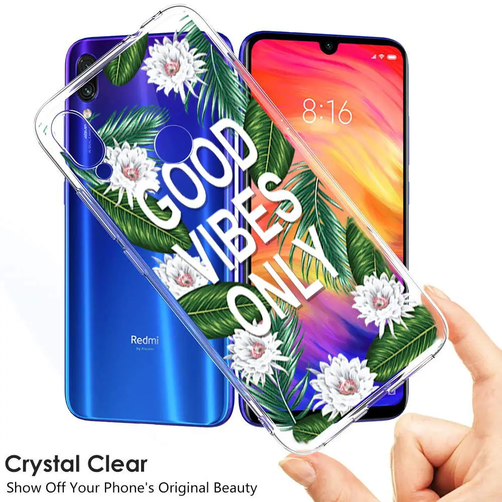 Redmi Note 7 Ultra Thin Slim Soft TPU Case Cover on sfor Xiaomi Redmi 7 4X S2 4A 6A Note 5 Plus 6 Silicon Patterned Phone Coque  (2)