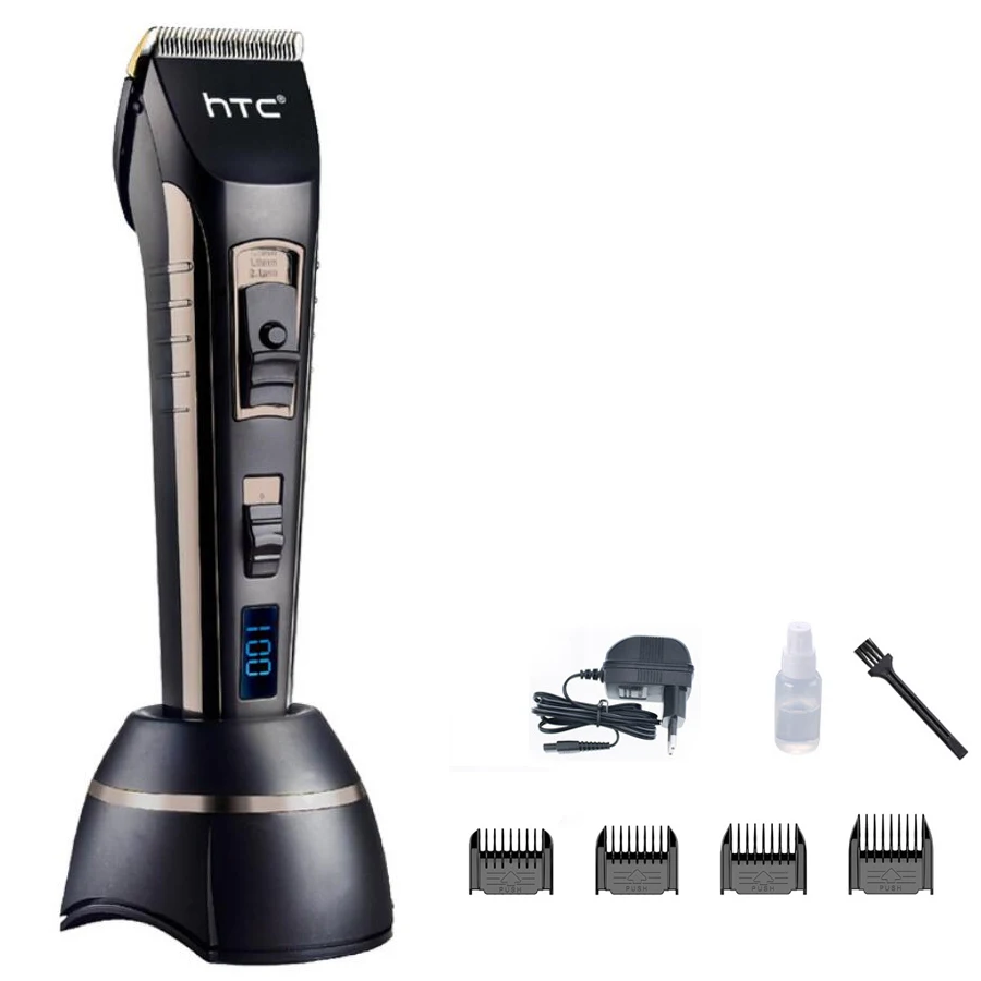 

Professional Electric Hair Trimmer Rechargeable Hair Clipper Men Haircut Beard Trimmer Razor for Adult LCD Display