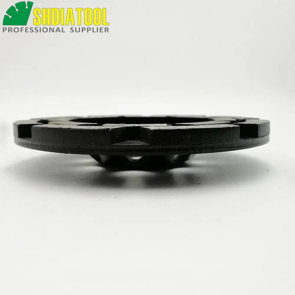 SHDIATOOL 2pcs Dia100mm Diamond Double Row Cup Wheel For Concrete & Masonry, 4inch Grinding Wheel, Bore 16mm