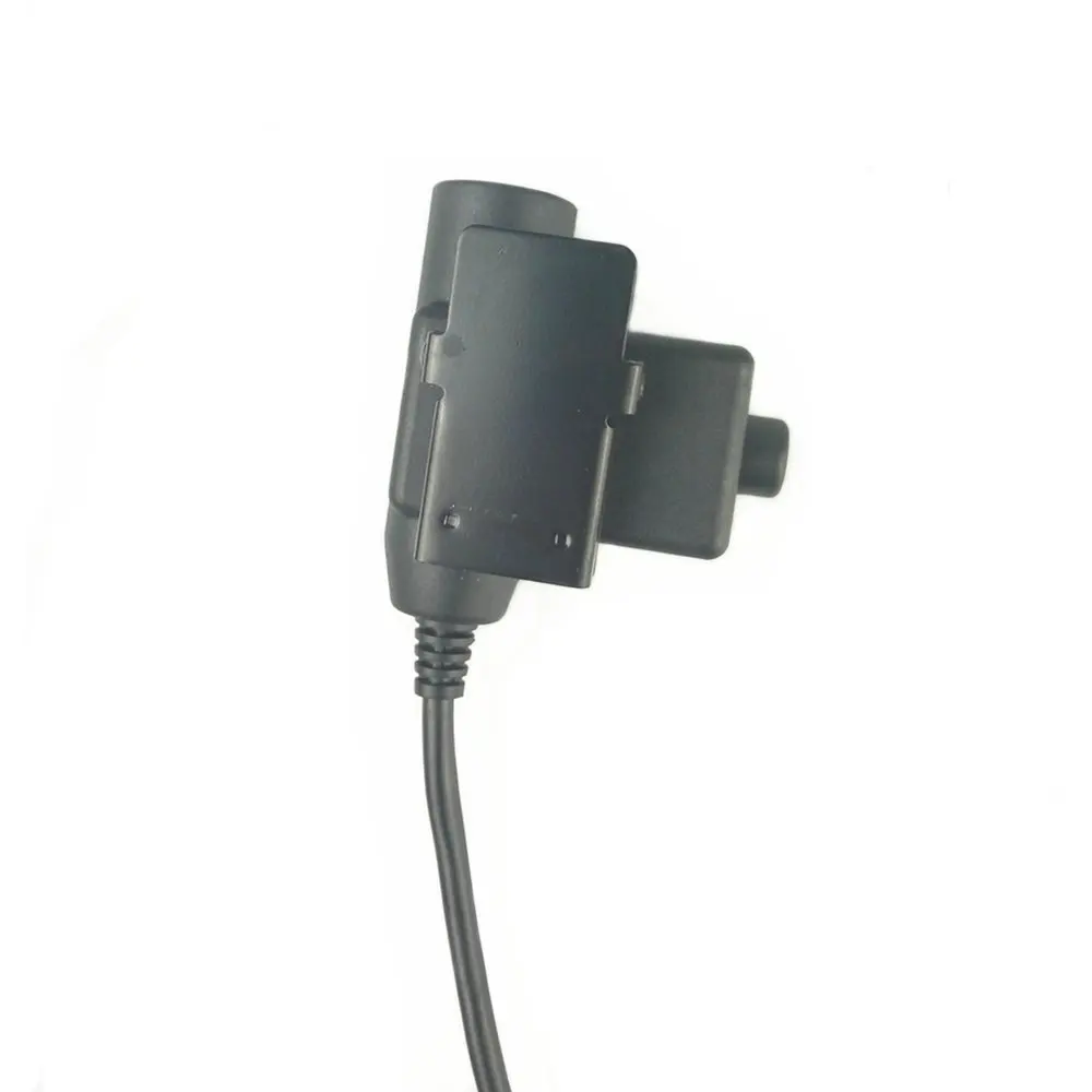 Z TAC тактические наушники U94 гарнитура PTT военное радио для Kenwood 2 Pin Черный baofeng