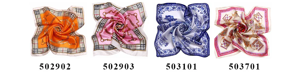 Silk Square Scarf (6)