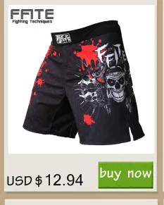 Мужские шорты для фитнеса Бои MMA Muay Thai boxeo kickboxing Skull trunks grappling SANDA спортивные штаны