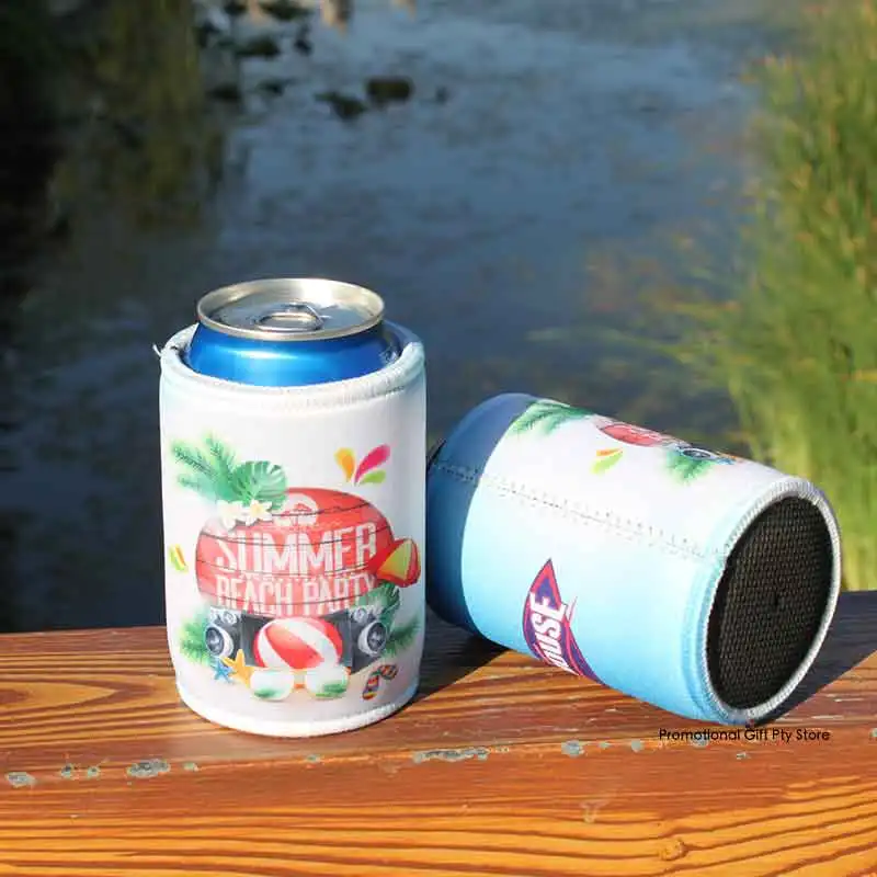 

200pcs Neoprene Beer Holder Custom Stubby Holder Can Cooler Wedding Small Cooler Drink Sleeve Promotional Cooler Bags Waterproof