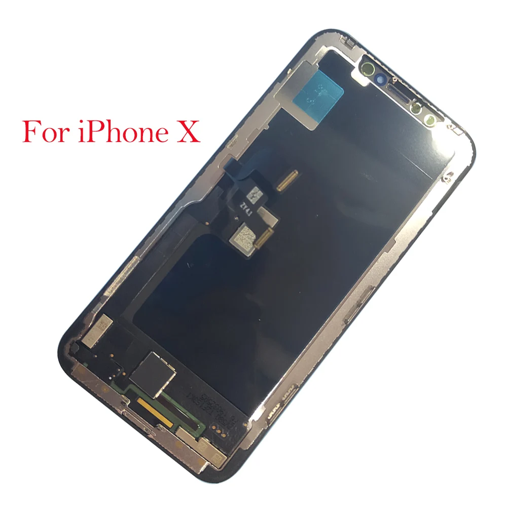 ЖК-дисплей класса AAA для iPhone X XS сенсорный экран с дигитайзером в сборе закаленное