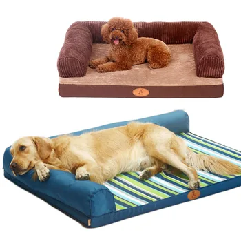 

Dog Beds For Medium Dogs Pet Lounger Cushion For Small Medium Large Dogs & Cat Dog Four Seasons Kennel Puppy Dog Mat Pet Bed