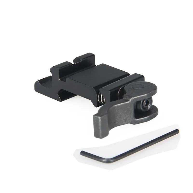PPT Охотничьи аксессуары прицелы рельсы Tri-railone слот угольное крепления с QD Крепление рычага подходит на 20 мм рельс GZ22-0224