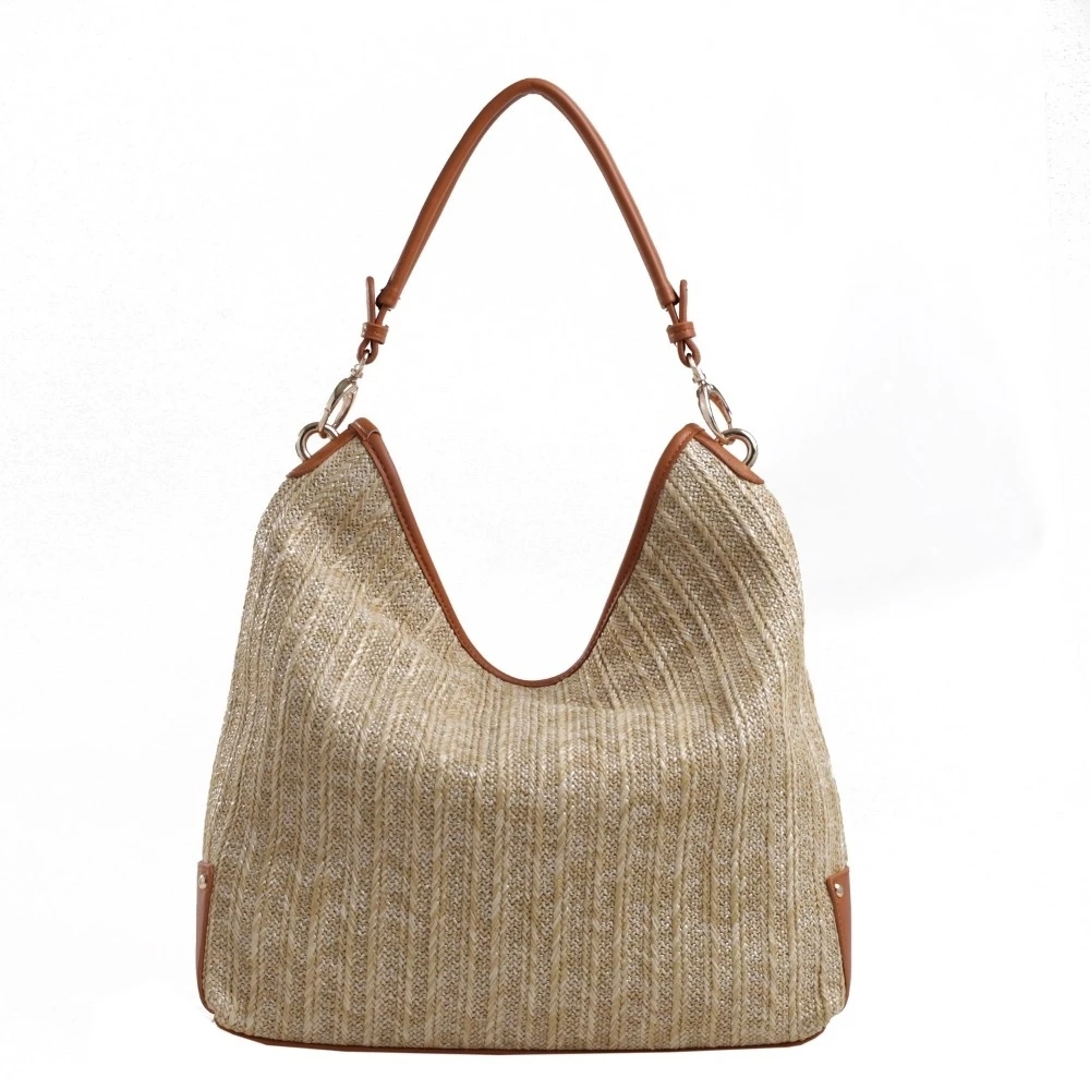 MKF Collection Sandy Woven Hobo Beach Bag by Mia K. Farrow (5)