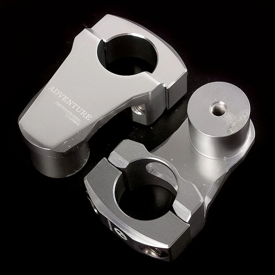 

HandleBar Handle Fat Bar Mount Clamps Riser For BMW R1200GS/ADV 2013-2018 2014 2015 2016 2017 Silver Motorcycle Accessories