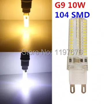 

10W G9 LED Lamp 104pcs SMD3014 LED G9 Bulb Light replace Halogen Lamp AC220-240V Warm White/White