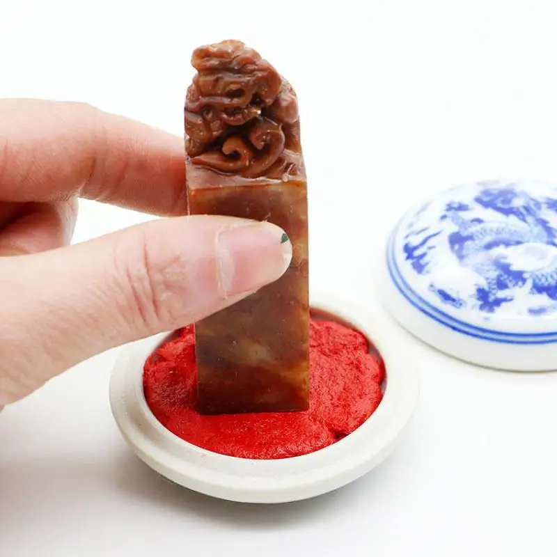 

Red Mud For Seal Carving Of Calligraphy And Painting With Ceramic Mud For Seal Carving Calligraphy Articles Accounting Supplies
