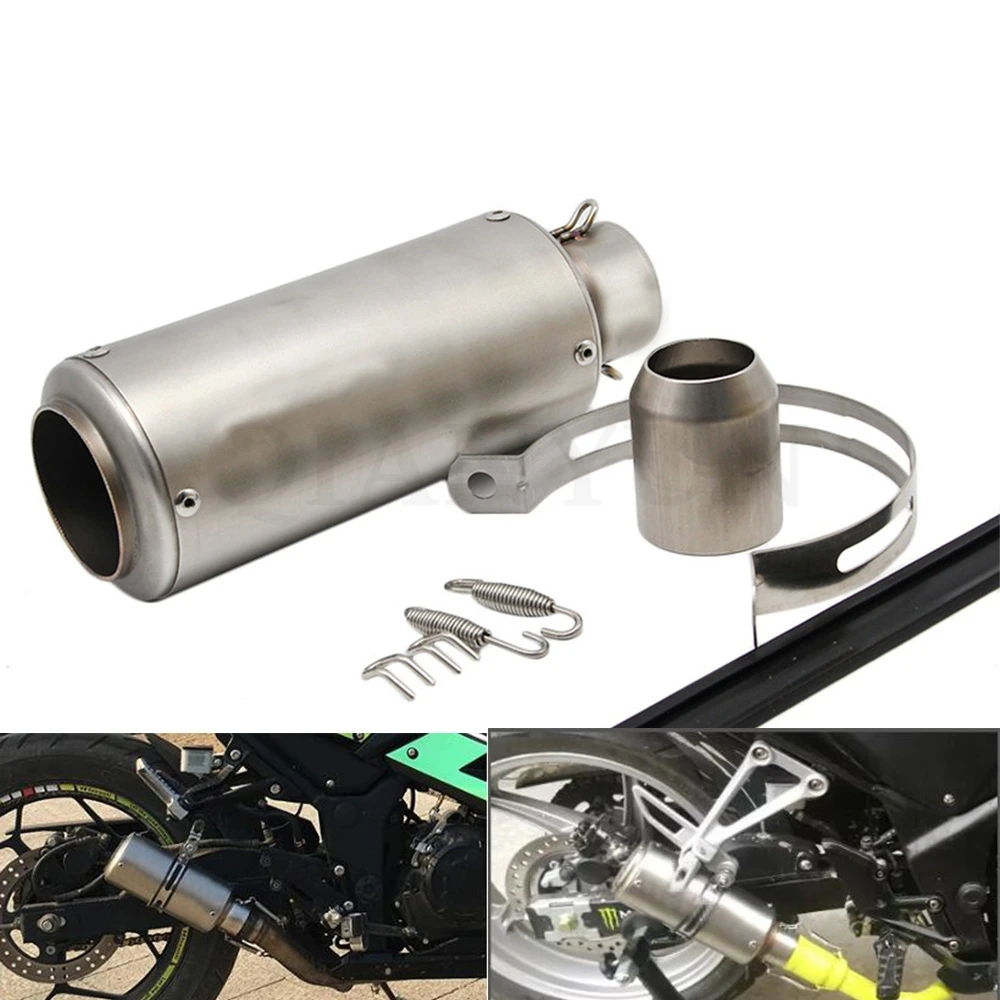 

Universal 51 / 60mm Inlet Exhaust Duct Modified Exhaust Motor Silencer For YAMAHA XMAX200 XMAX250 XMAX300 XMAX400 TMAX530 TMAX50