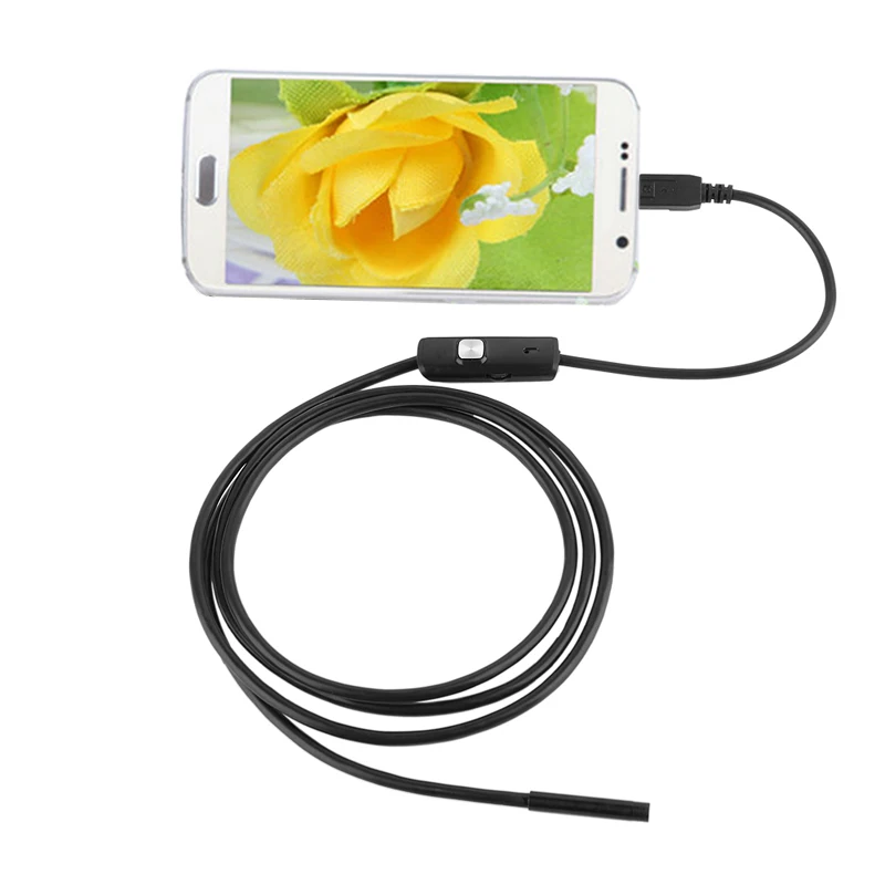 1080P 2 м 5 М Full HD USB Android эндоскоп камера IP67 1920*1080 микро инспекционная видеокамера Змея бороскоп трубка