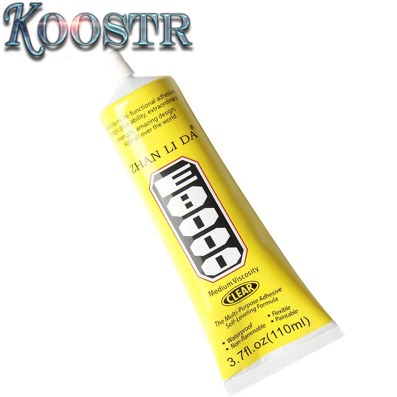

110ml E8000 Clear Adhesive Sealant Glue for DIY Diamond Clothes Shoes Paste Jewelry Craft