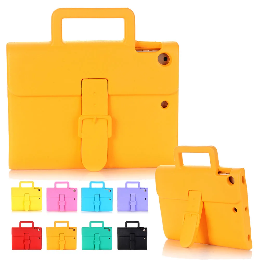 

New Design Kids Safe Case for iPad Air 2 Shockproof EVA Foam Rubber Stand Handle Cover Cases for iPad 6 iPad Air2 Coque Capa