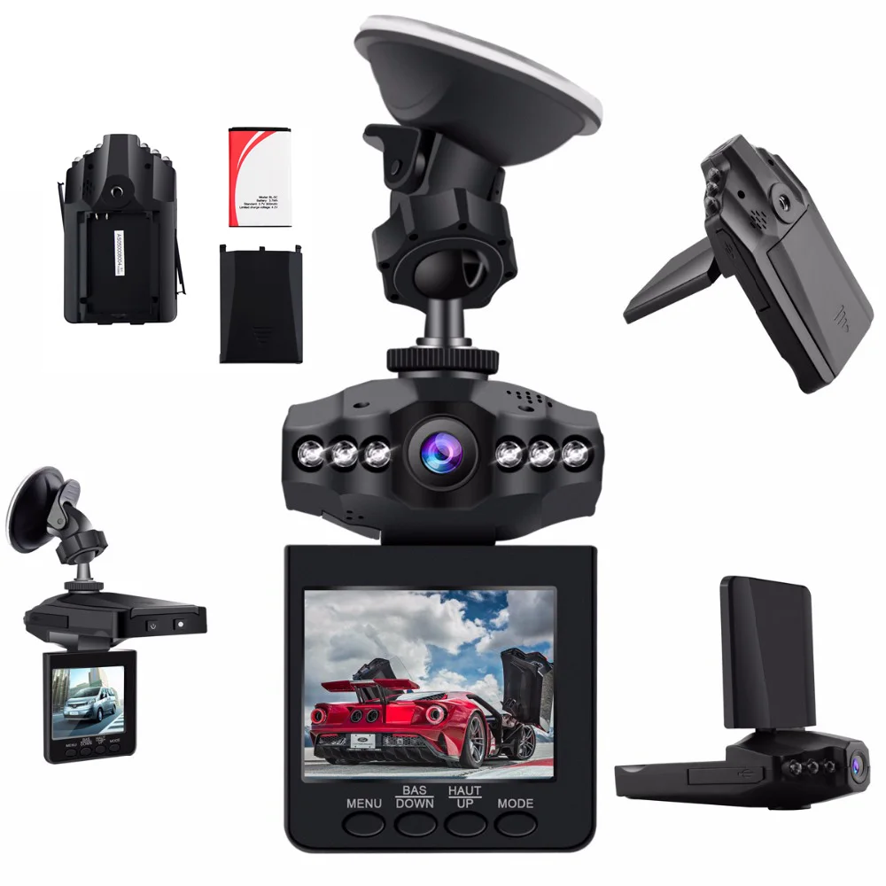 2019 Новый мини авторегистратор 270 градусов DVR камера Full HD 1080 P рекордео для