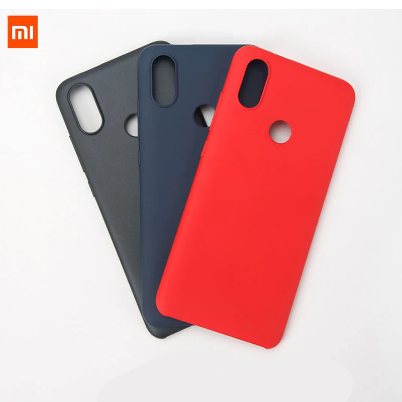 

Original Xiaomi Redmi Mi 6X A2 Case Bumper Soft Touch Plastic Hard Case For Xiaomi Redmi 6X A2 Luxury Back Cover Simple shock