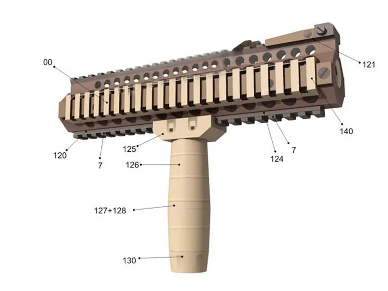 DIY 1:1 MK18 Штурмовая винтовка пистолет Бумажная модель Сборка ручной работы 3D игра-головоломка детская игрушка