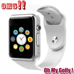 Oh My Golly Store A1 Смарт-часы спортивные наручные часы Поддержка 2G SIM TF камера Smartwatch для телефона Android PK GT08 DZ09 Q18 Y1 V8