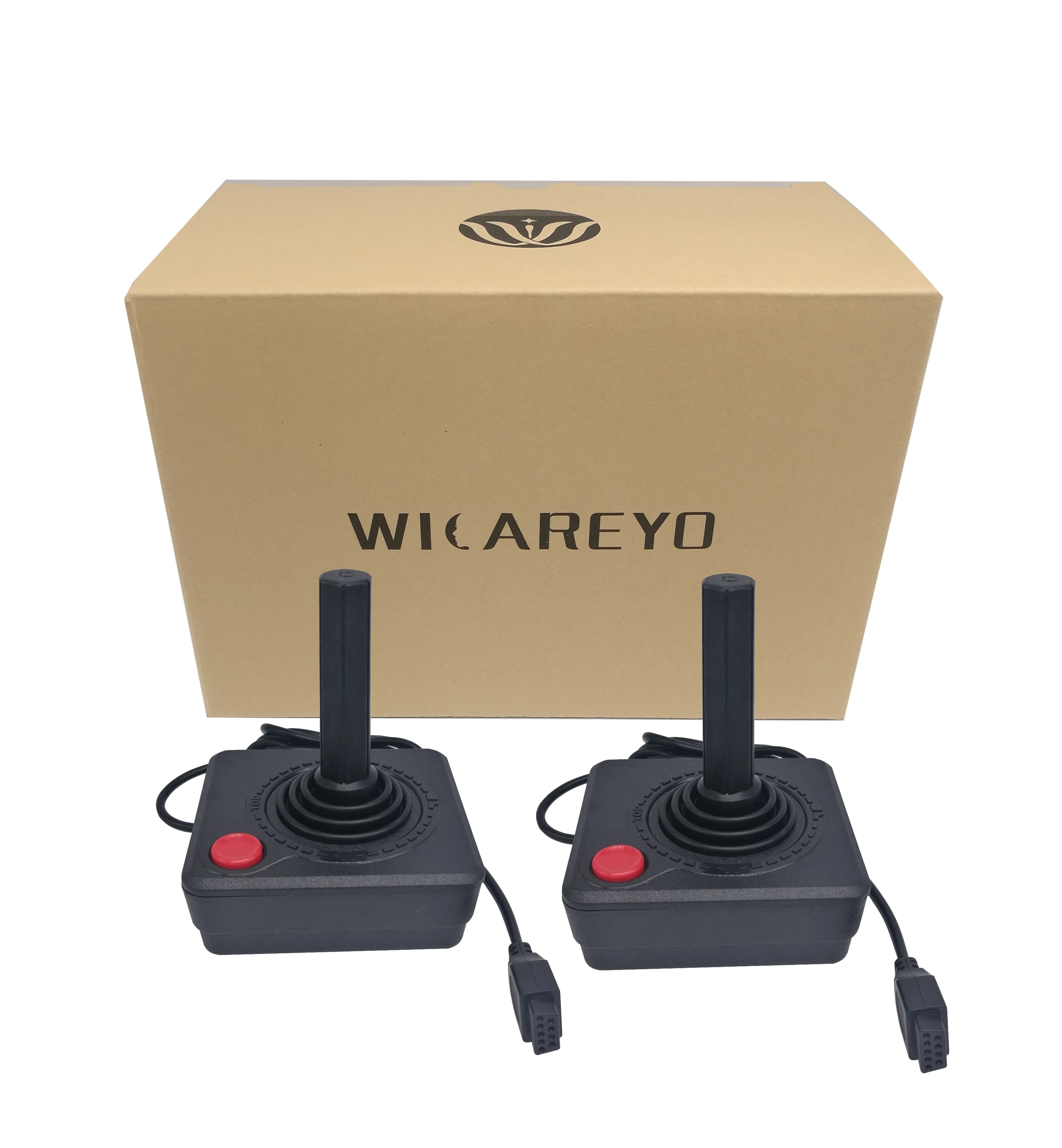 Джойстик WicareYo контроллер для консоли Atari 2600 2 шт./лот с защитной муфтой подарочная