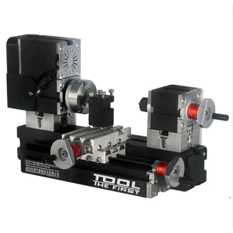 

High Power Mini Metal Lathe Soft Metalworking Woodworking DIY Model Making 60W