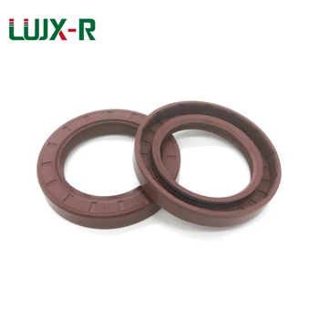 

LUJX-R 1pc Skeleton Oil Seal Fluorine Simmer Ring Brown Shaft Seals Radial 21x47x10/22x32x7/22x32x10-22x52x10 FKM Gasket