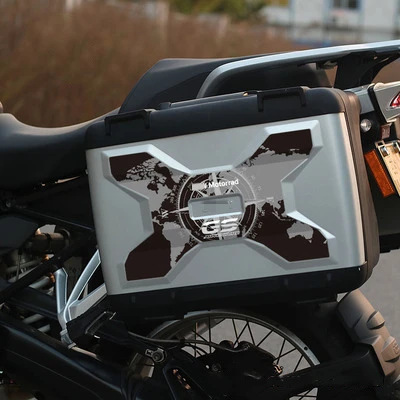 1pair Motorcycle Scratches Protect Side Box Sticker Car Styling Decal for 30 Years R1200GS LC GS Motorrad Reflective - Название цвета: D