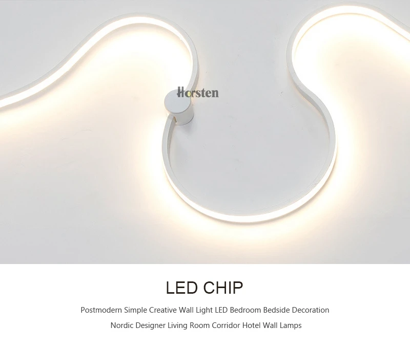 Creative Postmodern Minimalist LED Wall Light Personalized Nordic Wall Lamp For Bedroom Living Room Corridor Hotel Restaurant (22)