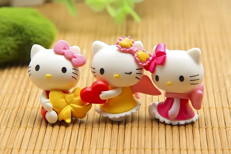 6Pcs-Anime-Cartoon-Blink-HELLO-KITTY-Figures-Kitty-PVC-Cut-plush-Action-Figure-Toys-Model-Dolls (5)