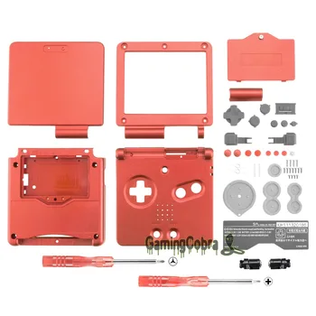 

Red Solid Full Housing Shell Buttons for Gameboy Advance Sp - GBS003