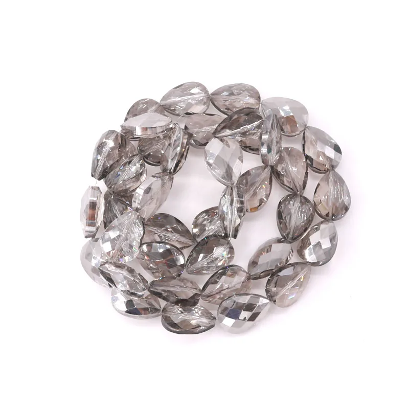 

Hot 20pcs/lot Crystal Heart Shape Beads 10x12mm Multi Color Glass Pendants Favor Necklace Earrings Popular Jewelry DIY Charms