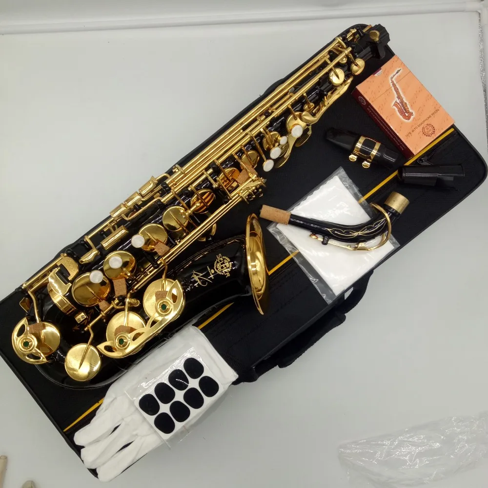 Brand New French Alto Saxophone R54 Black Plated Sax Alto Musical