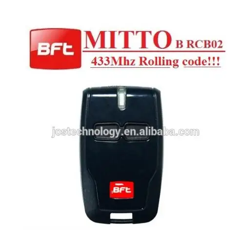 

FOR BFT mitto replacement remote control free shipping rolling code 433mhz