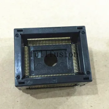 

680H1001111-001H QFP100P Test Socket 0.65mm Pitch Dual Contact Burn in Socket