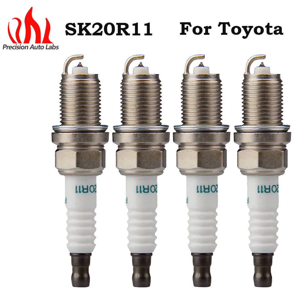 PRECISION AUTO LABS 4Pcs iridium spark plug For Toyota Iridium Exact